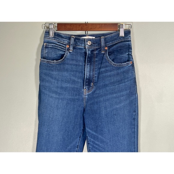 Abercrombie & Fitch The Flare Ultra High Rise Jeans Women's Size 26 Denim Preppy - Picture 6 of 10